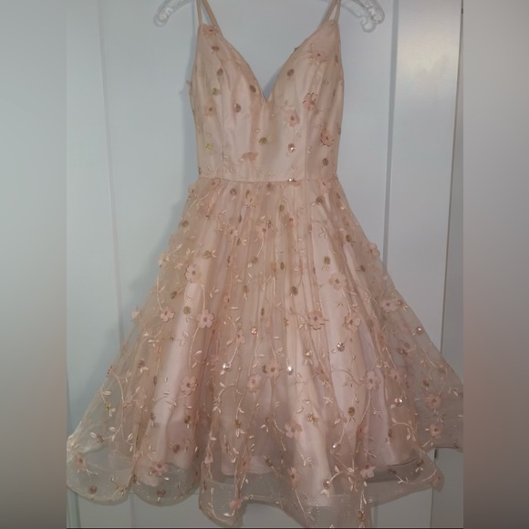 Grad Dress (Juniper) - Picture 2 of 4